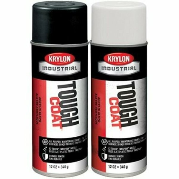 Krylon 16OZ OSHA BLACK ENAMEL PAINT A01770007